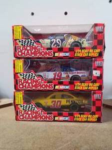 lot 203 image: Nascar 124 diecast car collectibles