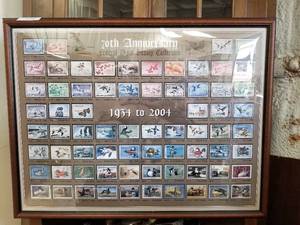 lot 234 image: Ducks Unlimited - 70th Anniversary Federal Duck stamps frame piece