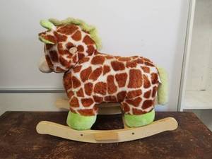 lot 286 image: Hug Fun rocking giraffe