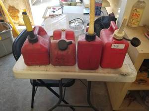 lot 314 image: Gas Cans