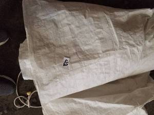 lot 42 image: Canvas tarp