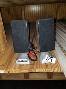 lot 57 image: Computer speakers