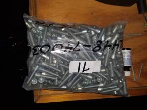 lot 71 image: Hardware lot -  bolts