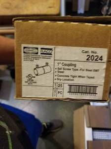 lot 116 image: Couplings 1 inch