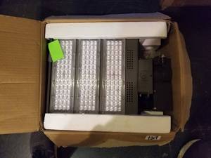 lot 127 image: LED Shoebox fixture