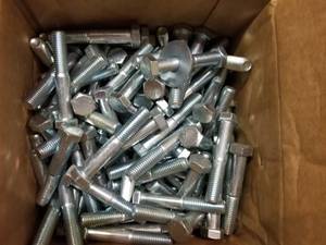 lot 150 image: hardware - bolts and nuts