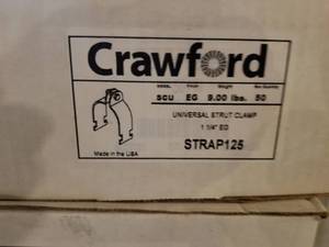lot 182 image: Universal strut clamp 1 14 inch