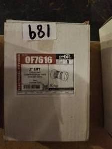lot 189 image: 2 inch emt couplings