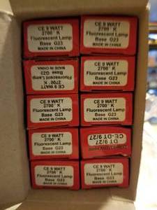 lot 192 image: Replacement 9w bulbs