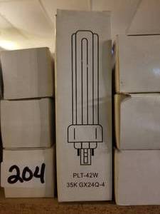 lot 204 image: Replacement bulbs