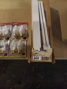 lot 221 image: Replacement bulbs