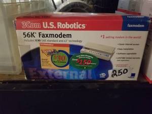 lot 250 image: 56k Faxmodem