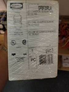 lot 333 image: GFCI commercial LED blank face 20amp
