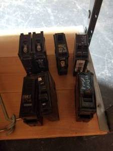 lot 343 image: Circuit breakers