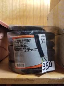 lot 350 image: 34 inch wire conduit