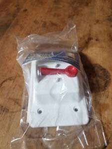 lot 368 image: White toggle switch covers