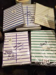 lot 387 image: Labels