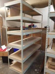 lot 483 image: METAL SHELF