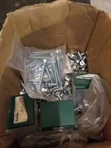lot 502 image: hardware - bolts and nuts