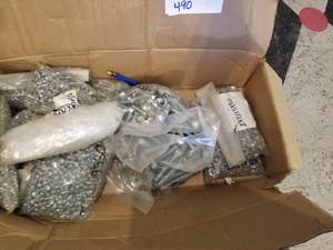 lot 490 image: hardware - bolts and nuts