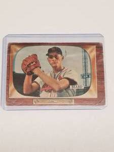 lot 62 image: Ralf Beard baseball card #206