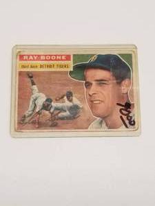 lot 68 image: Ray Boone Topps baseball card #6