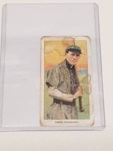 lot 134 image: Evers baseball card - Reprint 1988