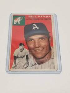 lot 194 image: Bill Renna Topps baseball card #112