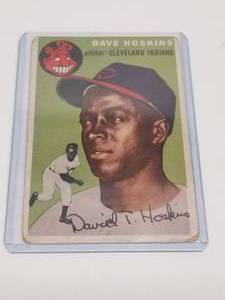 lot 200 image: Dave Hoskins Topps baseball card #81