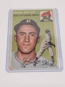 lot 221 image: John Hetki Topps baseball card #161