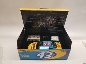 lot 12 image: John Andretti Team Caliber #43 diecast race car - Autographed - Authenticity unknown