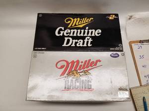 lot 50 image: Rusty Wallace Miller and Miller Genuine Draft Beer Dually trucks 124