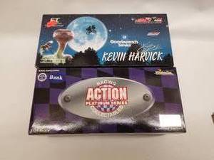 lot 57 image: Kevin Harvick #29 and Derrick Cope #30 Action diecast race cars 124