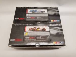 lot 59 image: Mark Martin #5 and Terry Labonte #5 Team Caliber diecast race cars 124