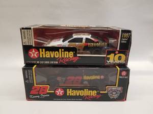 lot 90 image: Kenny Irwin Havoline Oil diecast race cars 124