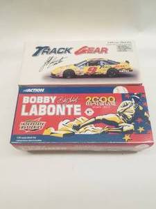 lot 119 image: Jeff Burton #9 and Bobby Labonte #18 Action diecast race cars 124