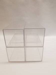 lot 51 image: 4 diecast 124 car display cases
