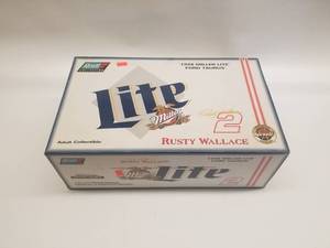 lot 136 image: Rusty Wallace Miller Lite #2 Revell diecast racecar 118