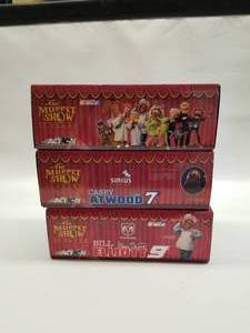 lot 139 image: Muppets themed diecast #7 Attwood, #9 Elliot Action diecast racecars 124