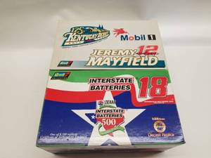 lot 184 image: Jeremy Mayfield #12 and Bobby Labonte #18 Revell diecast racecars 124