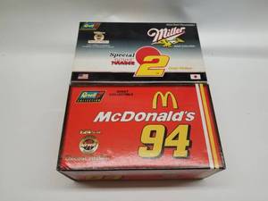 lot 185 image: Rusty Walace #2 and Bill Elliot #94 Revell diecast racecars 124
