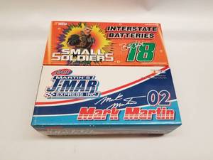 lot 204 image: Bobby Labonte #18 and Mark Martin #02 Action diecast racecars 124