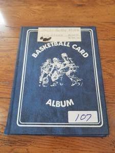 lot 107 image: Binder of Basketball cards 90 cards