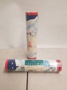 lot 160 image: Coca Cola border wall paper - 2 rolls