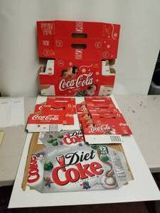 lot 248 image: Coke 6 pack holder collectible lot