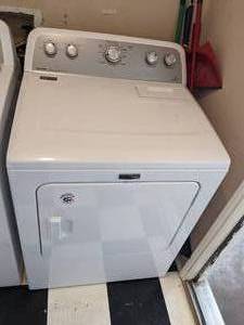 lot 3 image: Maytag Bravos MCT Commercial Technology Dryer Seldom Used.