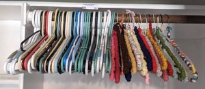 lot 30 image: Lot of Clothing Hangers.