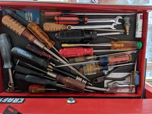 lot 39 image: Various tools. Drawer two.