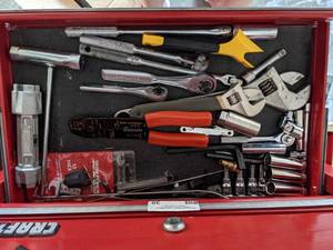 lot 40 image: Various tools. Drawer three.