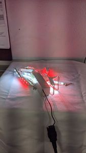 lot 113 image: 6.5 feet of LED lights with adapter.